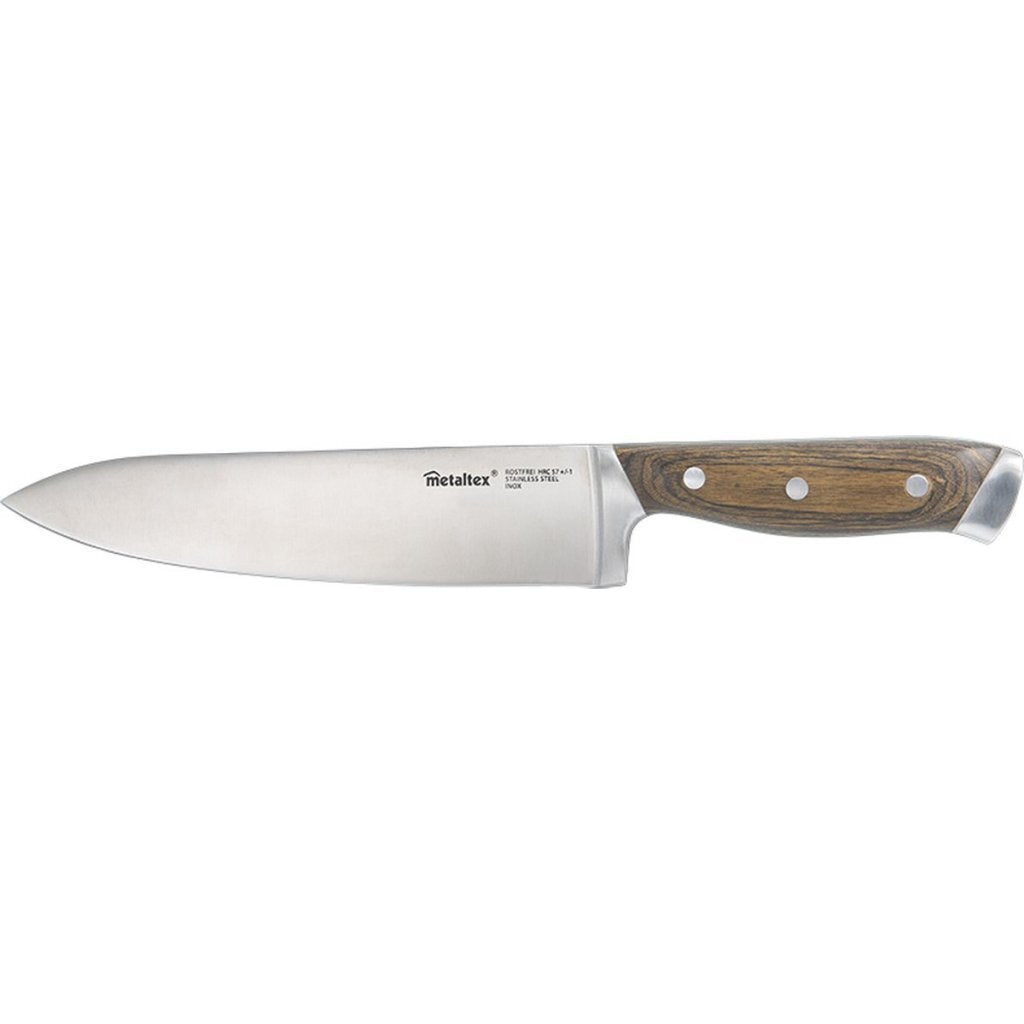 Metaltex Heritage Chefs s dřevěnou rukojetí 34 cm