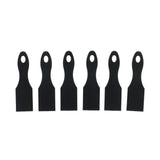 MetalTex Gourmet Spatulas 14 cm 6 stycken svart nylon