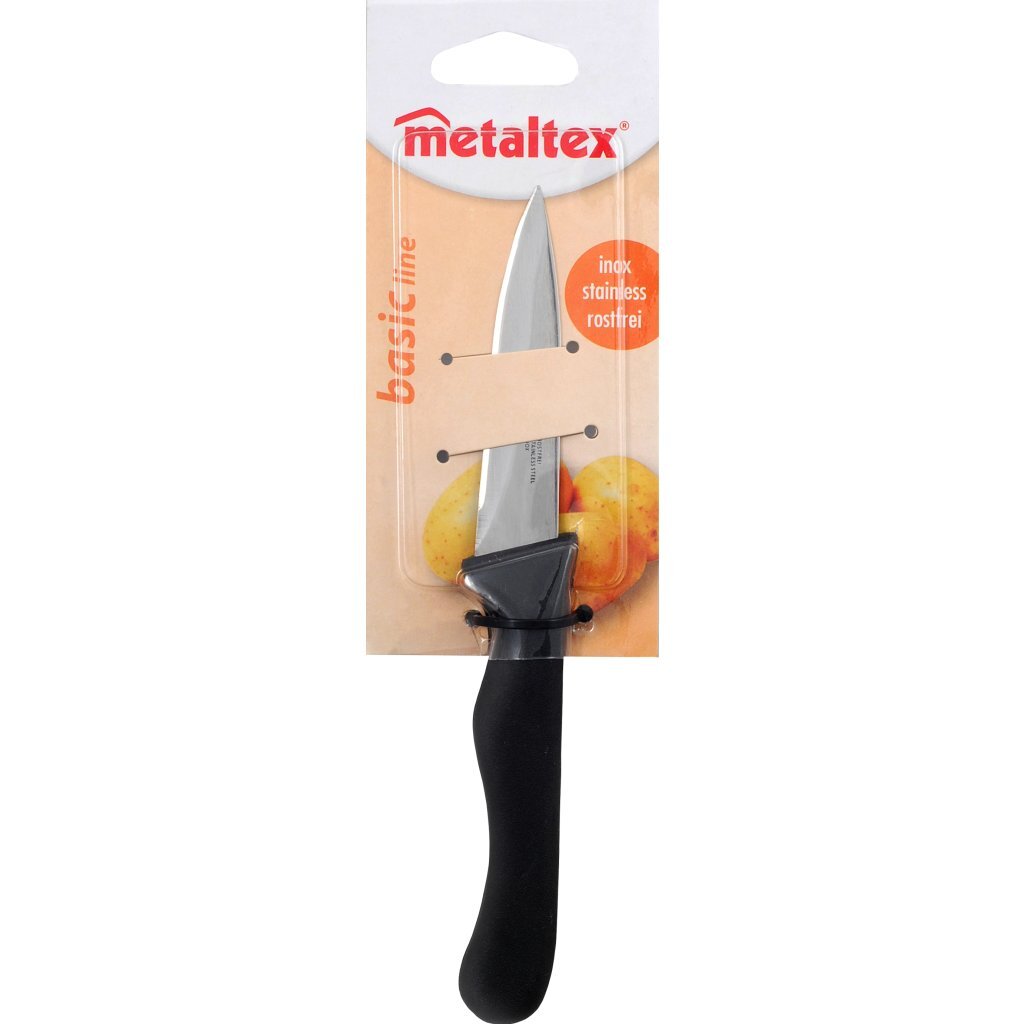 Metaltex Metaltex Basic Line Keukenmes 21.5 cm RVS Zwart