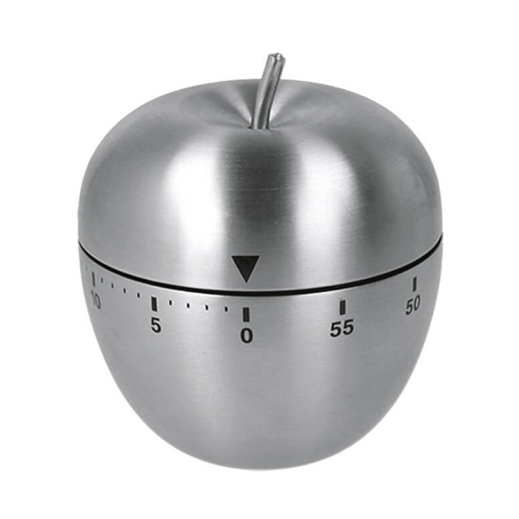 Metaltex stainless steel timer apple 60 minutes