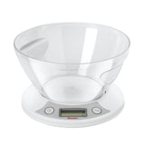 Metaltex Metaltex Kitchen Aiders Pesa Digital Kitchen Scale + Bowl 2,5 L blanc