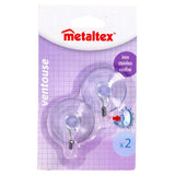 Metaltex crochet with suction cup 2 pieces