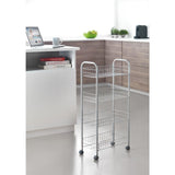 Metaltex Kitchen Bathroom Storage Trolley Ascona 41x23x84 cm ruote