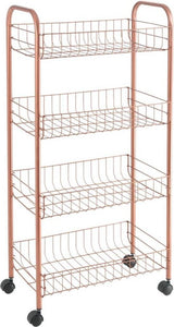 MetalTex MetalTex Trolley Cabinet Ascona 84x41cm Steel Copper