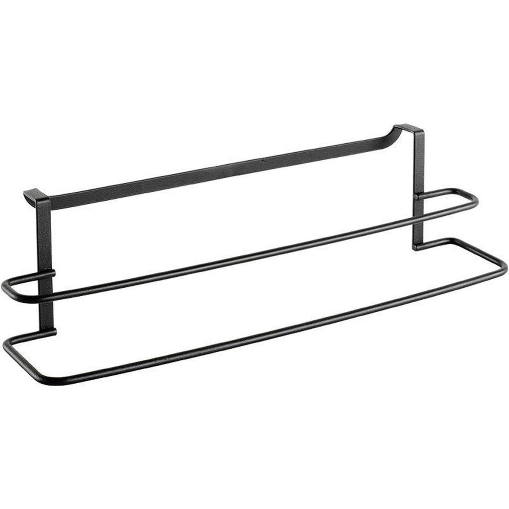 Metaltex Galileo Towel holder 38x10x9 cm Black