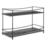 Metaltex Origan Spice Rack 2 étages Matt Black Metal