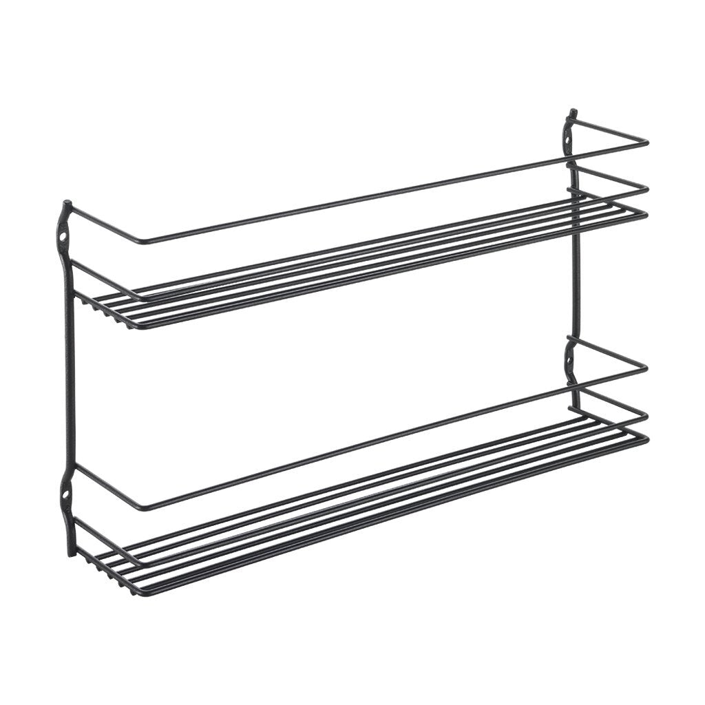 MetalTex Pepito Herb Rack 2 våningar 36x8x19 cm svart