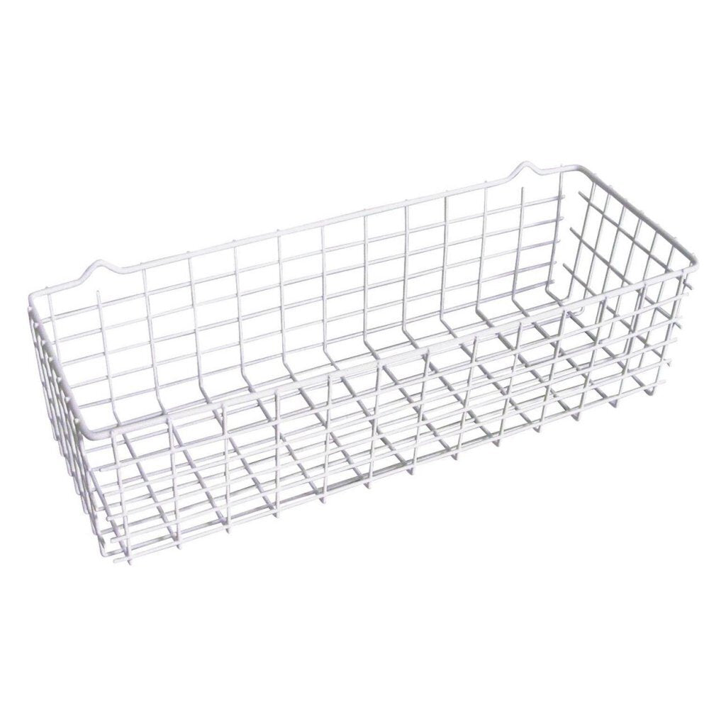 Basket Pandino Metaltex 33x12x9 cm bianco