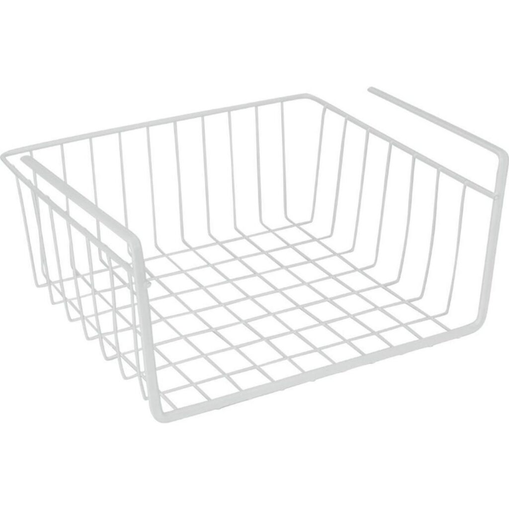 Metallex Hang Basket 30x26x14 cm Wäiss Metall