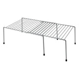 Metaltex Metaltex Uitschuifbaar Rek 24x15x33 57 cm Zilver