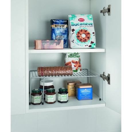 Rack extensible Metaltex 24x15x33 57 cm argent