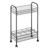 Metaltex Belino Lava Trolly + Uchwyt butelki 23x41x63 Czarny