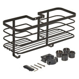 Metaltex shower deck 29x11x15 cm black metal