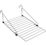 Metaltex Metaltex Den Haag Droogrek 9 m Drooglijn 55x28 cm Zwart