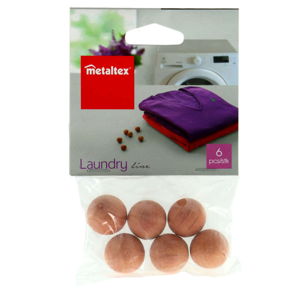 Metaltex wooden mothballs 6 pieces