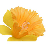 Decoris artificial flower daffodil h60cm yellow 2 assorted