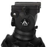 Nest Professional Tripod ei-7085-c2 + Fluid Head