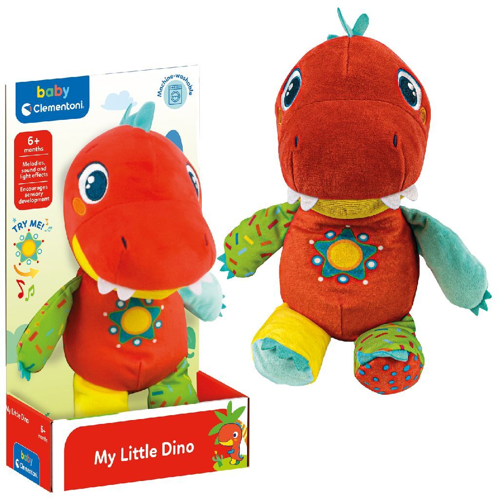 Clementoni Baby Pluchen Cuddle Dinosaurus