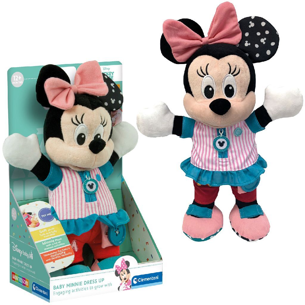 Clementoni Baby Minnie Mouse Knuffel