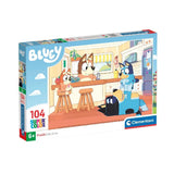 Puzzle Clementoni Jigsaw - Bluey in cucina, 104st.