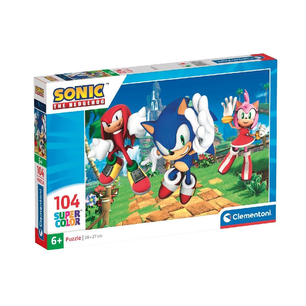 Clementoni Jigsaw -puslespil - Sonic, 104st.