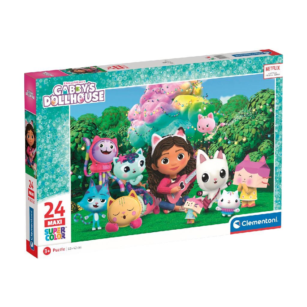 Clementoni Puzzle Maxi Gabby's Poppenhuis, 24e.