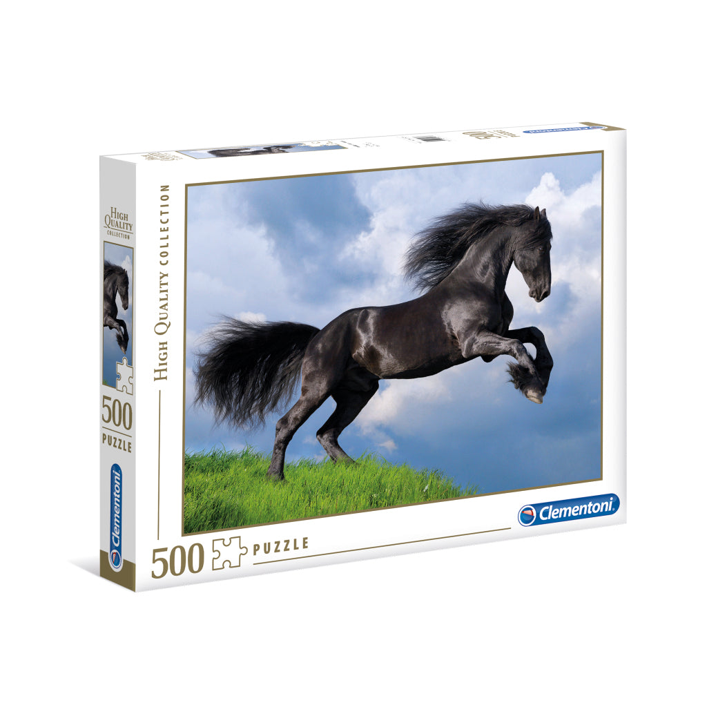 Clementoni High Quality Collection Puzzle Fries Horse 500 Pieces