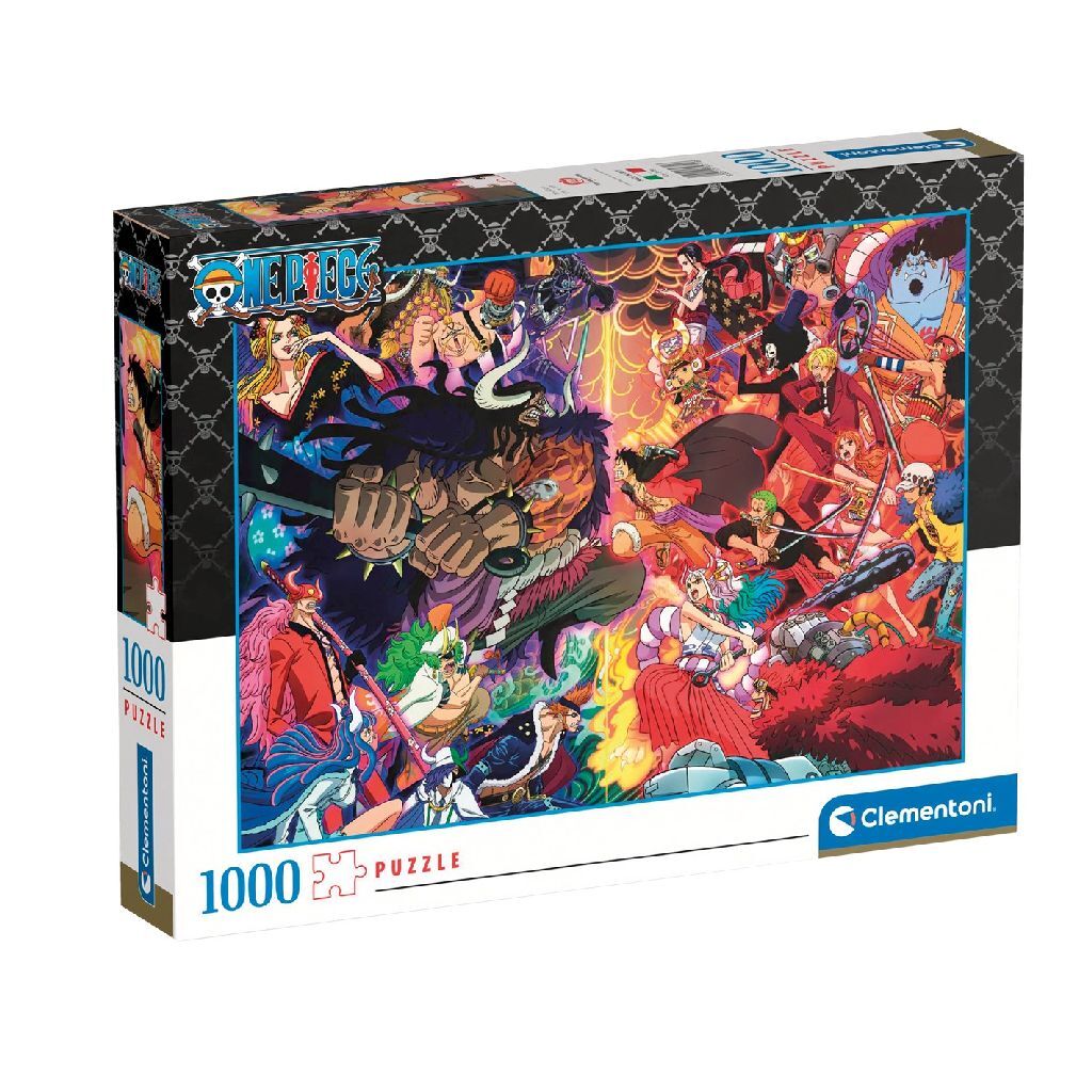 Clementoni Puzzle One Piece Luffy vs Kaido 1000 pezzi