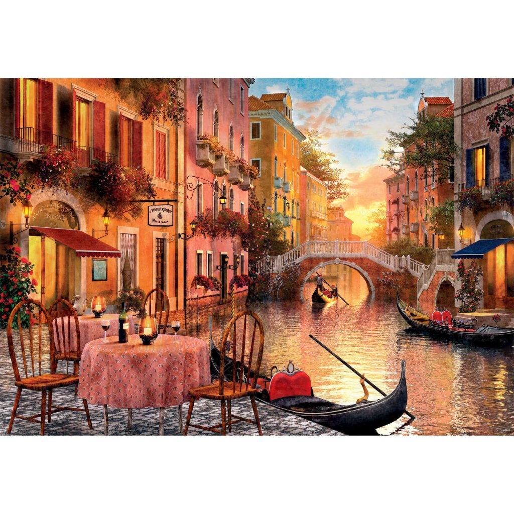 Clementoni High Quality Collection Puzzle + plakat Veneti Euml; 1000 sztuk