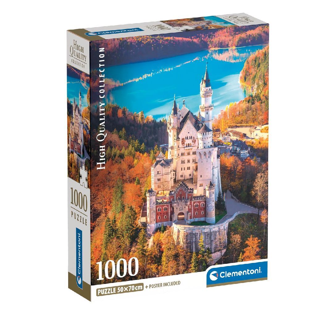 Clementoni High Quality Collection Puzzle Neuschwanstein 1000 pieces