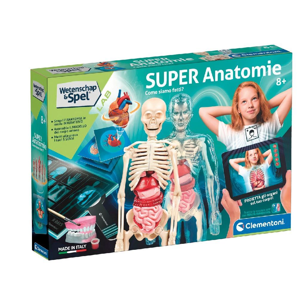 Clemenstoni Wëssenschaft a Spill Super Anatomie