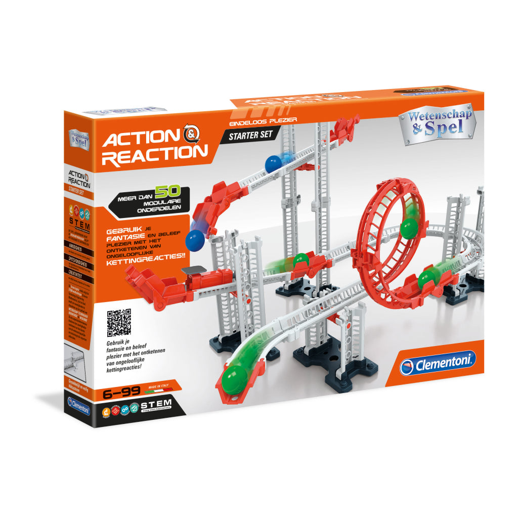 Clementoni Science and Spel Action and Reaction Bullet Course Starter Set