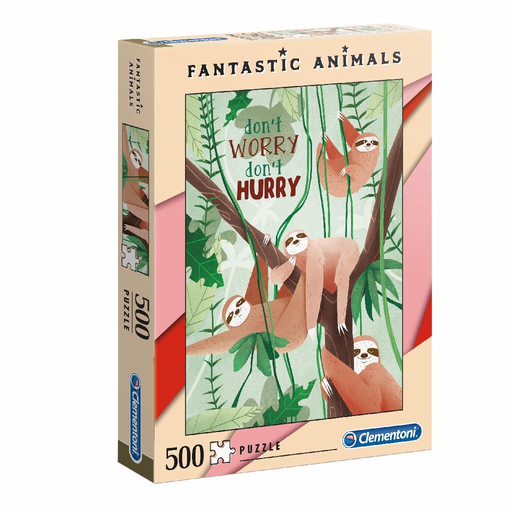 Clementoni Fantastic Animals Puzzle 500 Pieces