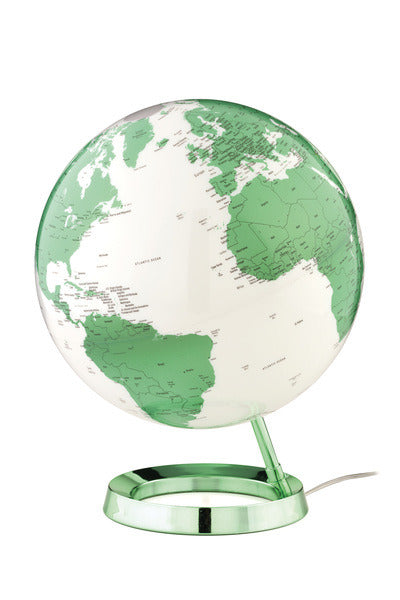 Atmosfär NR-0331F7N4-GB Globe Bright Hot Green 30cm Diameter Plastfot med belysning