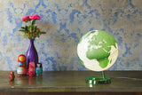 Atmosphere NR-0331F7N4-GB Globe Bright Hot Green 30cm diameter plastic foot with lighting