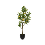 Decoris artificial plant lemon 35x25x92cm