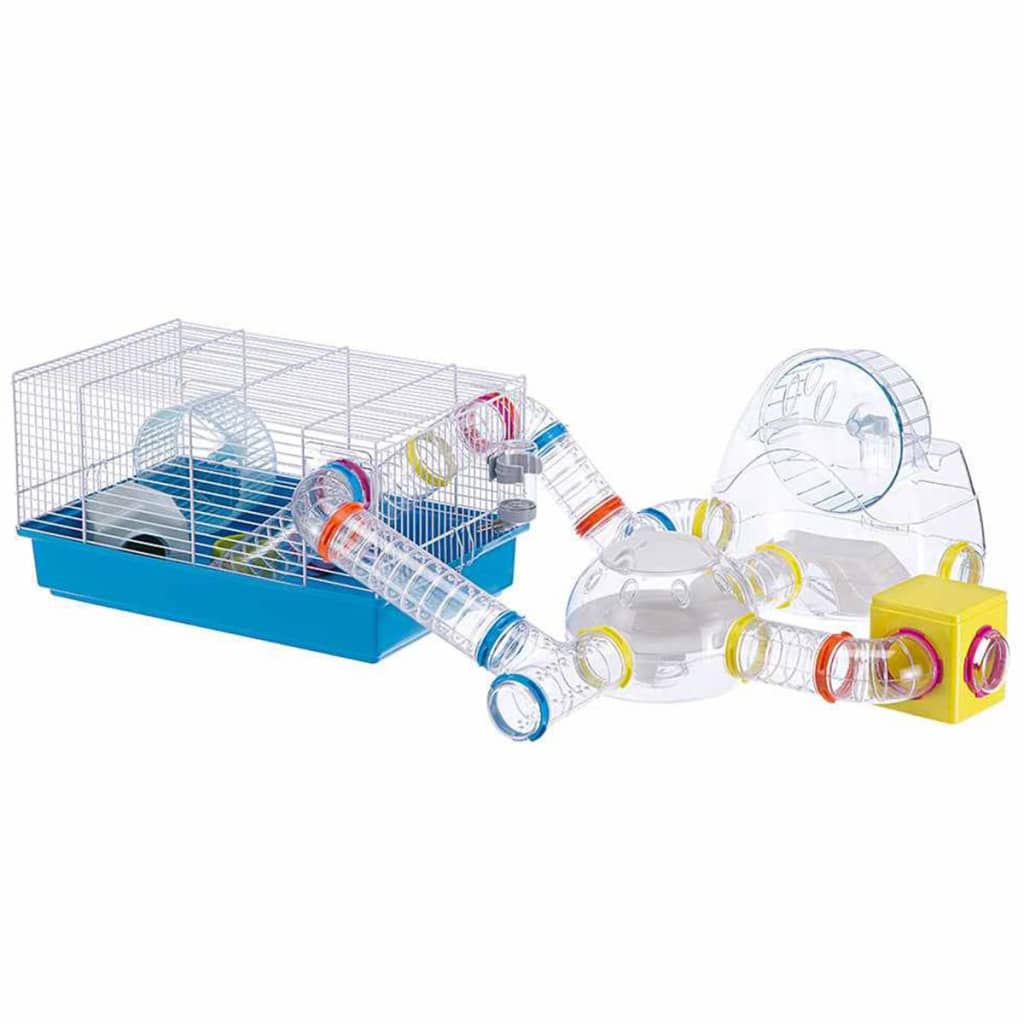 Ferplast Hamsterkooi Paula 46x29.5x24.5 cm Blau 57906411