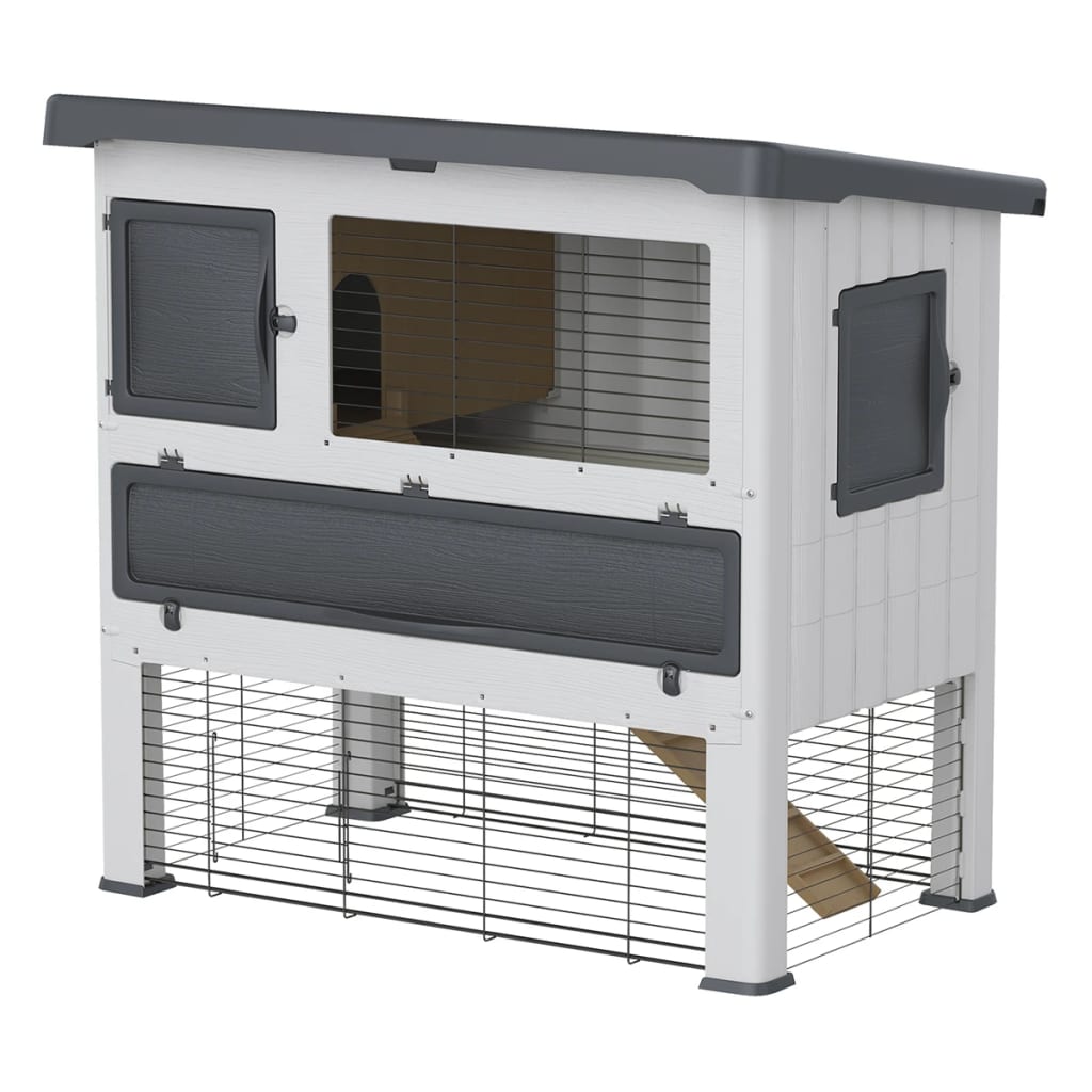 Ferplast Rabbit Hutch Grand Lodge 120 Gris de plástico 57085360