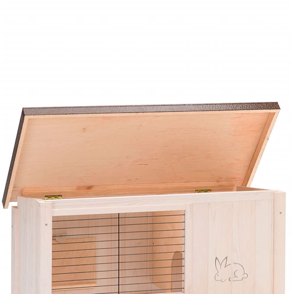 Ferplast Rabbit Hutch Ranch 100 Osnovni 92x47x81 cm bela 57090000