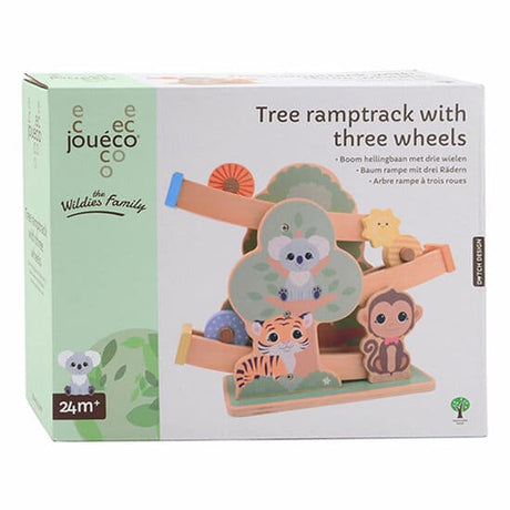 Jouéco ramp tree junior 30 x 25 cm Holz 4-Stéck
