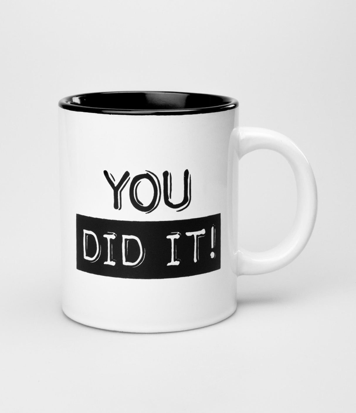 Paperdreams mug - you did it-white