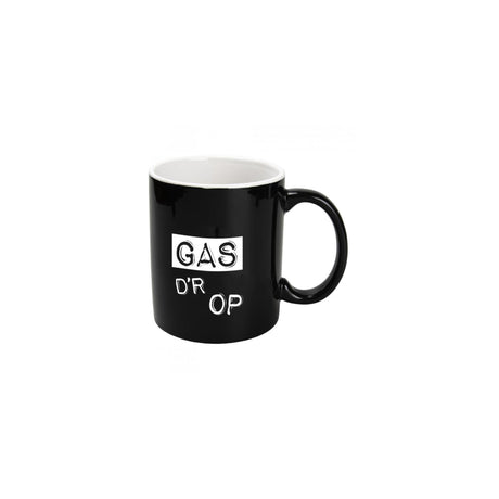 Paperdreams zwart wit mug - gas d'r op - keramiek 400ml