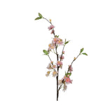 Decoris kënschtlech Blummenbléi h106cm mëll rosa