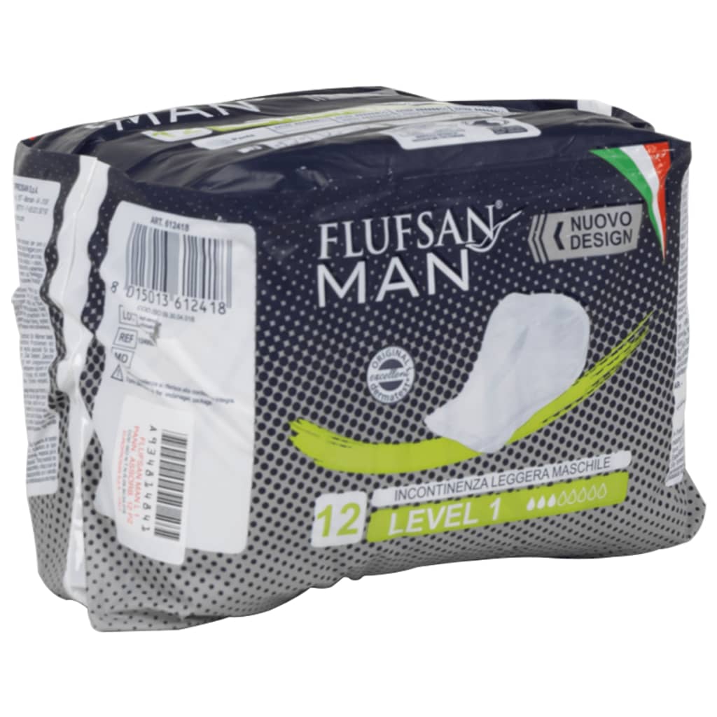 VidaXL Flufsan Incontinentiemateriaal voor mannen 96 st niveau 1