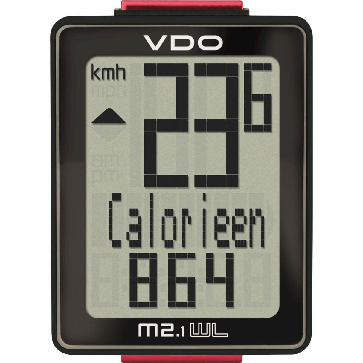 VDO Cycling Computer M2.1 WL Analog Black 10 Funktionen