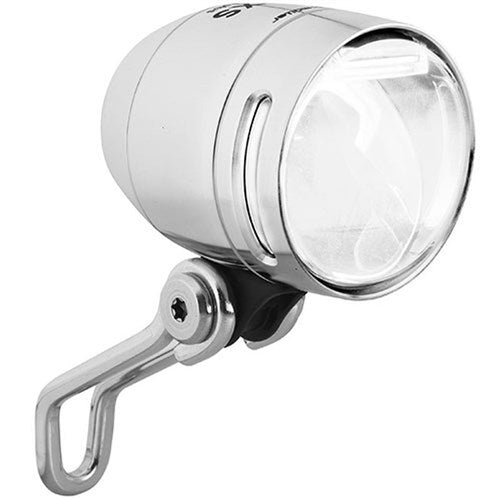 Busch Muller Koplamp Busch und Müller Lumotec IQ-XS T Senso voor naafdynamo 70 Lux zilver