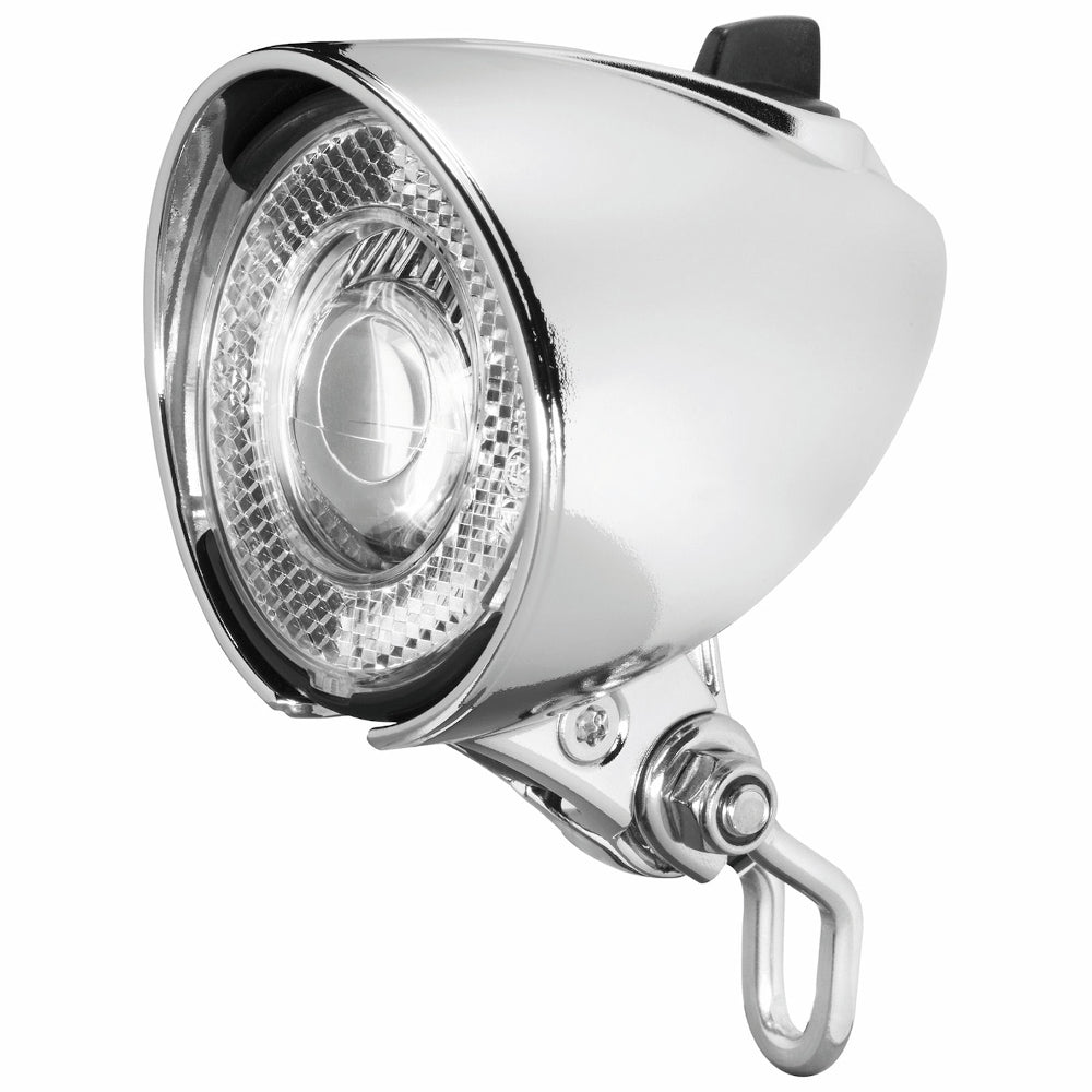 Busch Muller Headlight Busch und Müller Lumotec n Retro 25 Lux en acier inoxydable