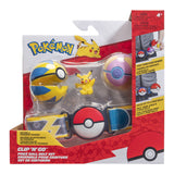 Jazwares pokemon clip n go with belt play set pikachu