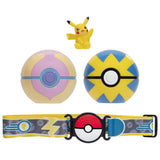 Jazwares pokemon clip n go with belt play set pikachu