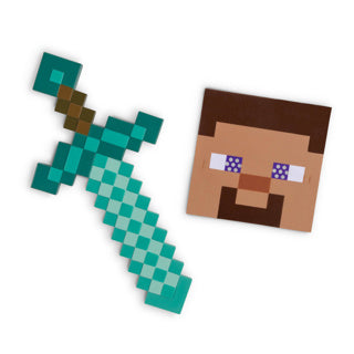Minecraft Schwert a Mask Set komplett